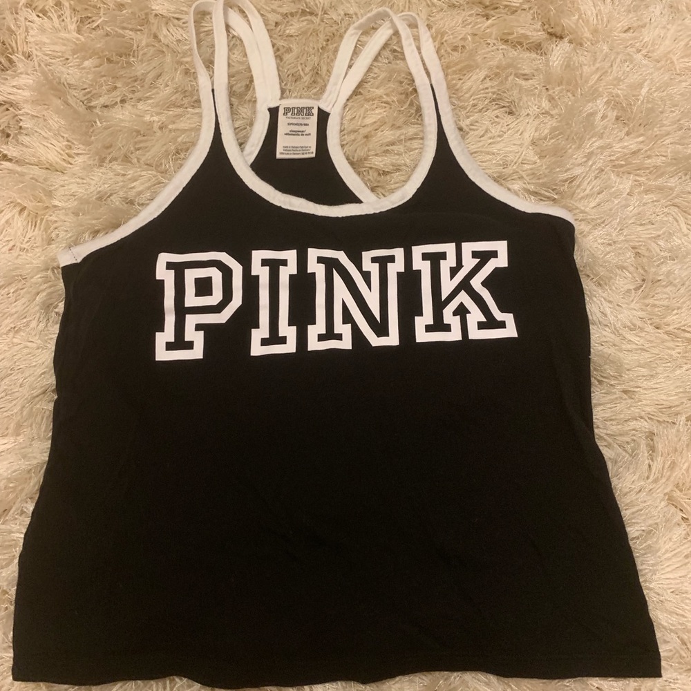 Pink Victoria’s Secret tank top